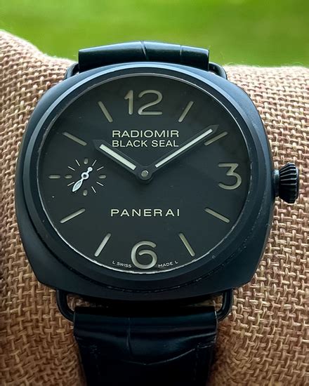 panerai radiomir black seal limited edition|More.